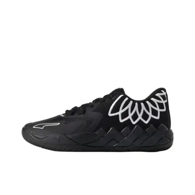 Puma LaMelo Ball MBO1 Lo Black White 376941-12 01