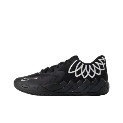 Puma LaMelo Ball MBO1 Lo Black White 376941-12 01