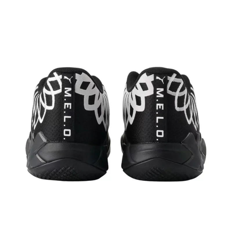Puma LaMelo Ball MBO1 Lo Black White 376941-12