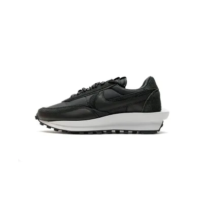 PKstockx Fragment Design x Sacai x Nike LDWaffle Black White BV0073-002  01