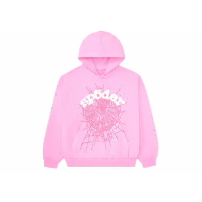 Sp5der pink tracksuit suit 02