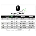 BAPE Color Camo By Bathing Tee Black/Blue
