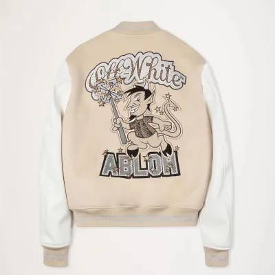 OFF WHITE S009 Milan joint model heavy embroidery 02