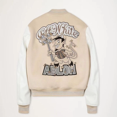 OFF WHITE S009 Milan joint model heavy embroidery 02