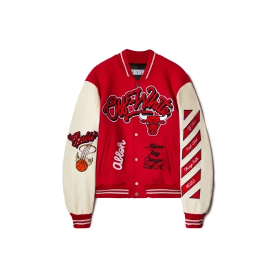OFF WHITE S012 bull joint style jacket 01