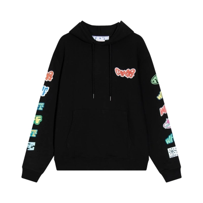 OFF WHITE arrow hooded sweatshirt 01