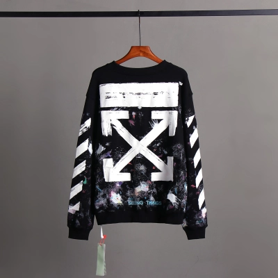 OFF WHITE Fireworks crew neck sweatshirt 3007 01