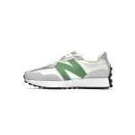 New Balance 327 White Green WS327LG 