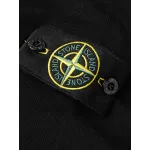 STONE ISLAN* GARMENT DYED CREW NECK SWEAT Black