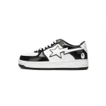 PK God Batch A Bathing Ape Bape Sta Low Black White 1H70-191-001