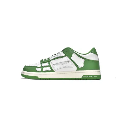 PK God Batch AMIRI Skel Top Low Whtie Green MFS003-344  01