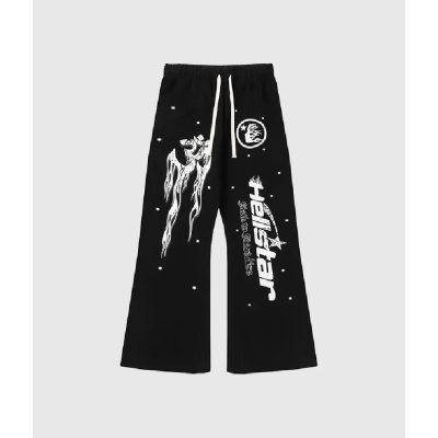 Hellstar Studios Records Tracksuit Black (single sweatpants) 01