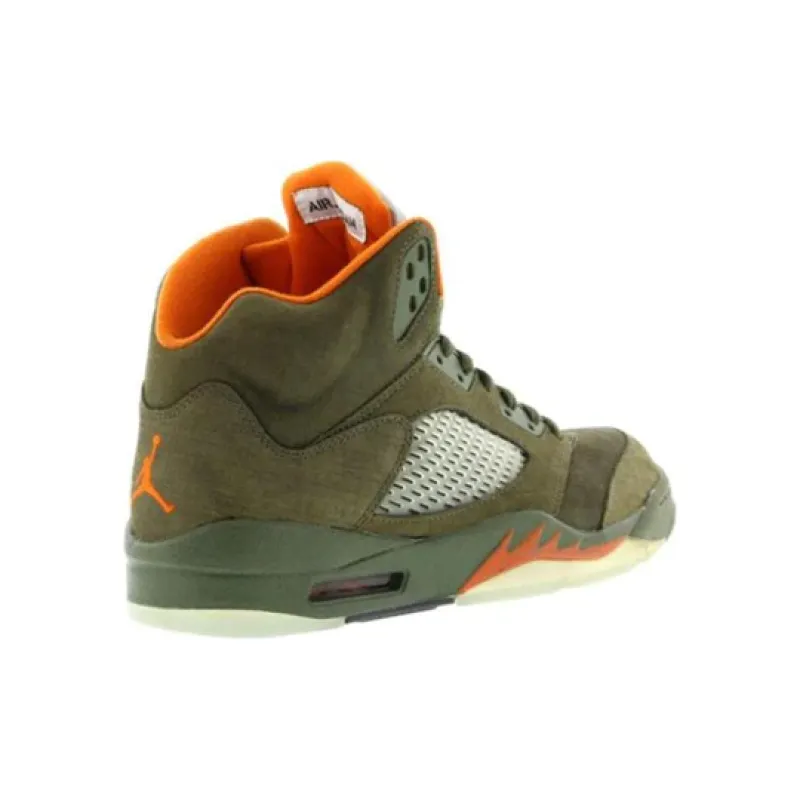 pk god batch air jordan 5 retro ls 'olive' 314259-381