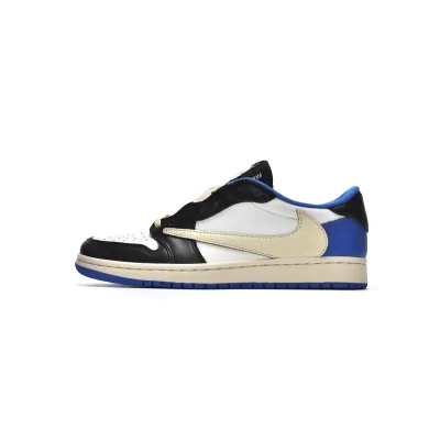 【$79 Free Shipping】High Quality Batch Travis Scott x Fragment Design x Air Jordan 1 Low DM7866-140 02