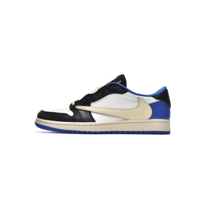【$79 Free Shipping】High Quality Batch Travis Scott x Fragment Design x Air Jordan 1 Low DM7866-140 02