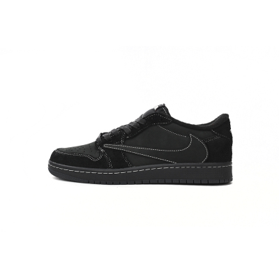 【$79 Free Shipping】High Quality Batch Air Jordan 1 Retro Low OG SP Travis Scott Black Phantom DM7866-001 02