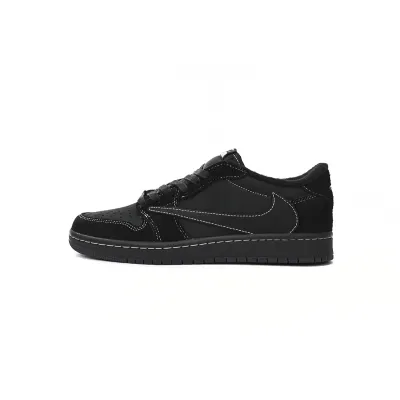 【$79 Free Shipping】High Quality Batch Air Jordan 1 Retro Low OG SP Travis Scott Black Phantom DM7866-001 02