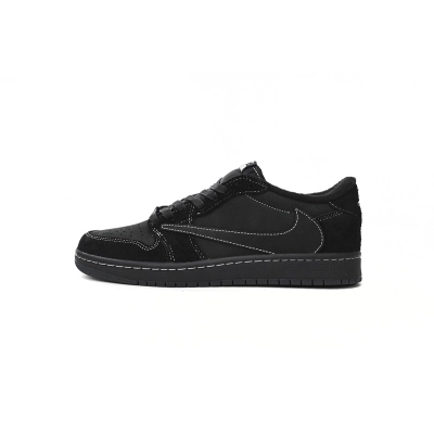【$79 Free Shipping】High Quality Batch Air Jordan 1 Retro Low OG SP Travis Scott Black Phantom DM7866-001 02