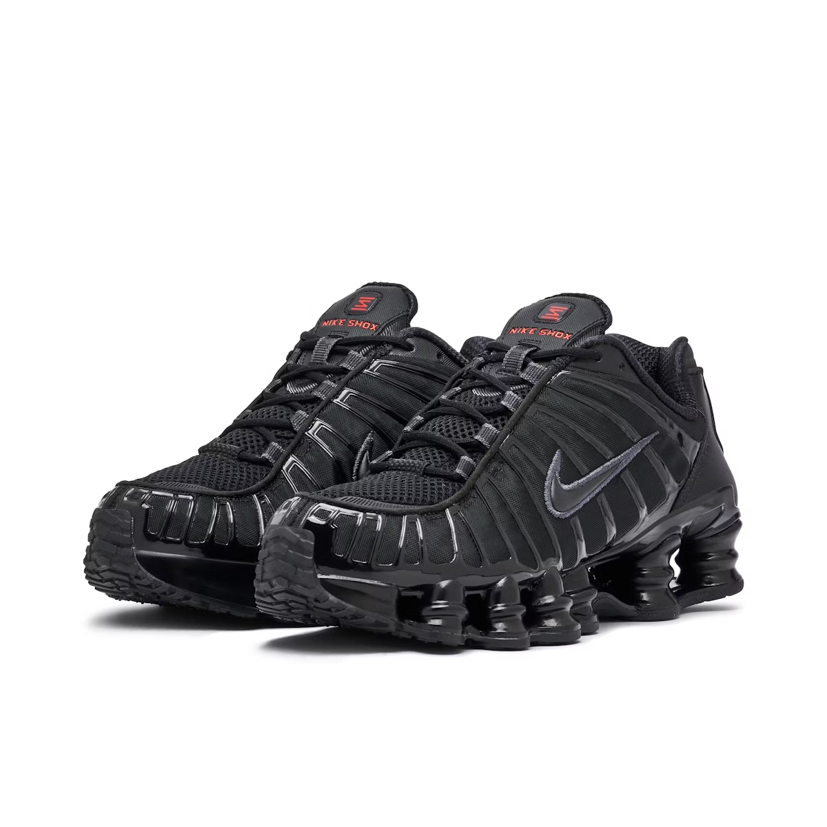 NIKE SHOX TL BLACK RED WOMENS