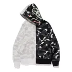 Half Shark Camo BAPE Hoodie