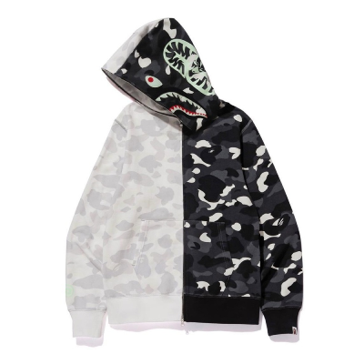 Half Shark Camo BAPE Hoodie 01