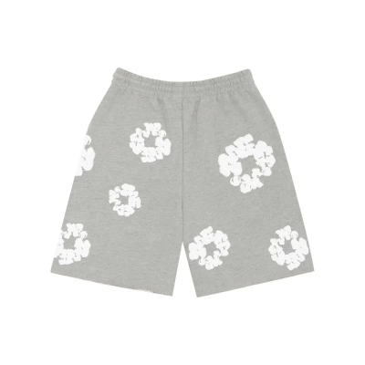 Denim Tears The Cotton Wreath Shorts Grey 02