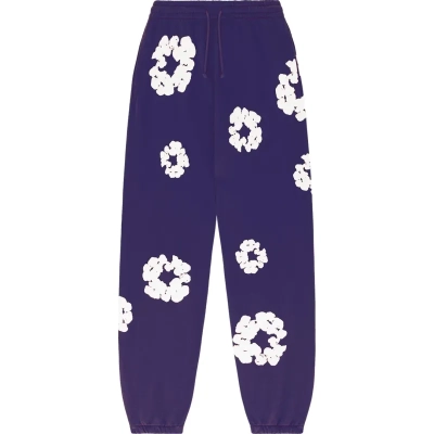 Denim Tears The Cotton Wreath Sweatpants Purple 01