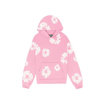 Denim Tears The Cotton Wreath Sweatshirt Pink 01