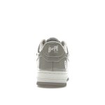 PK God Batch A Bathing Ape Bape Sta Patent Leather White Grey (2023) 