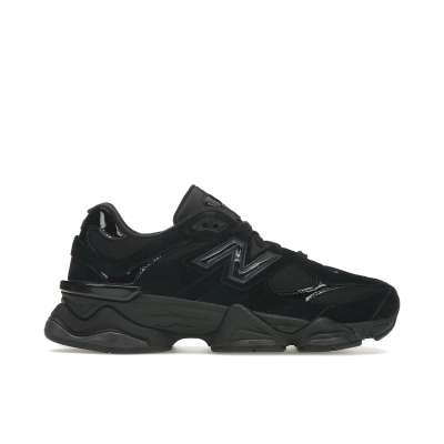 New Balance 9060 Triple Black Patent 02