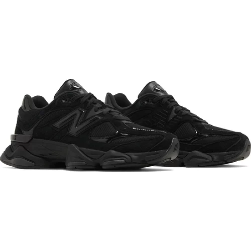 New Balance 9060 Triple Black Patent