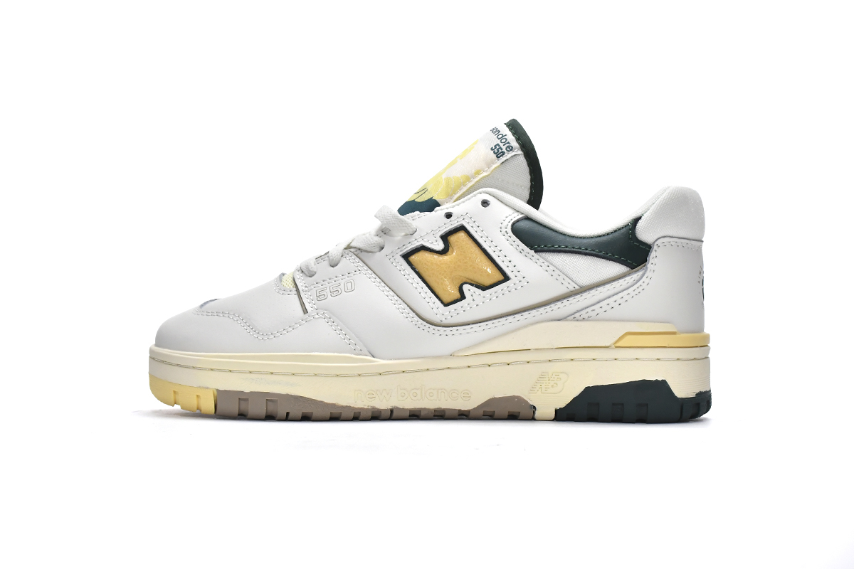 Aimé Leon Dore x New Balance 550 Green Yellow BB550A2