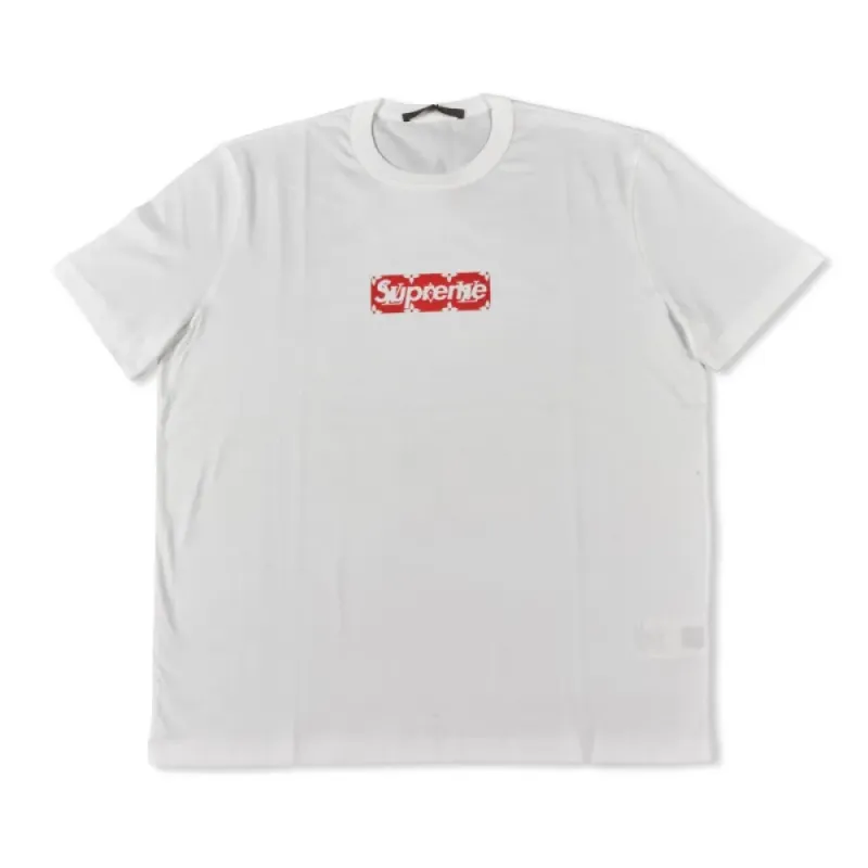 Supreme x LOUIS VUITTON Box Logo Tee White