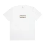 Supreme Burberry Box Logo Tee White