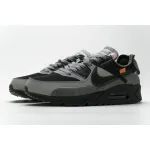 PK God Batch Nike Air Max 90 OFF-WHITE Grey