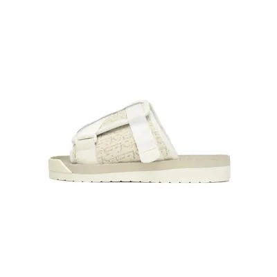 PK God Batch Dior Alpha Sandals oblique All White 3SA081YYV H060 01