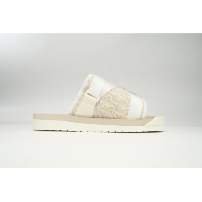 PK God Batch Dior Alpha Sandals oblique All White 3SA081YYV H060 02