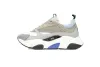 PK God Batch Dior White, Blue, & Black 'B22' Sneakers Rice Grey Blue