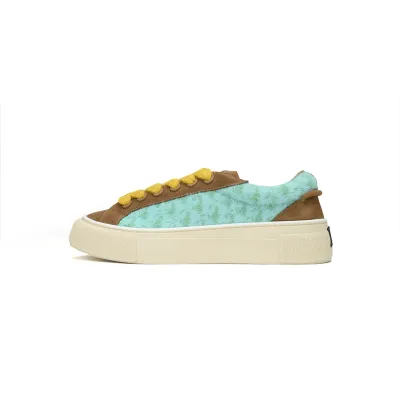 PK God Batch 3SN272 ZIR1 6536 Denim Tears' B33 Sneakers Release Brown Green 01