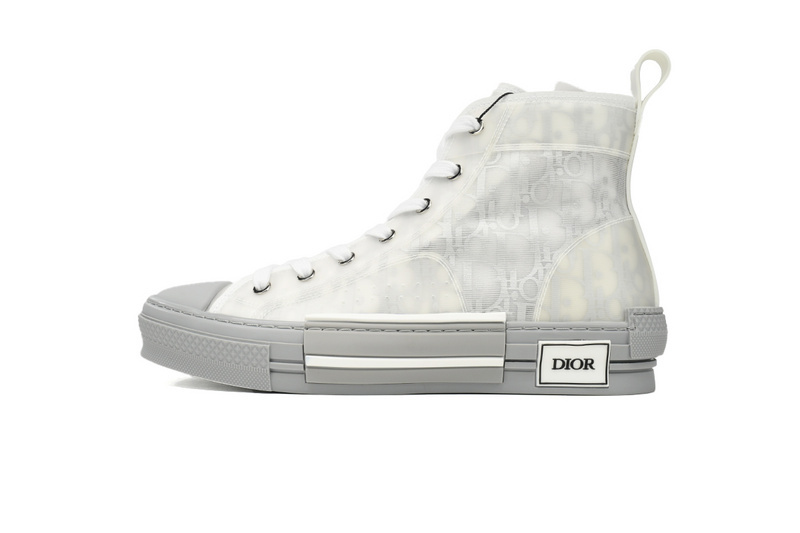 PK God Batch Dior B23 HT Oblique Transparency High Silver Ash