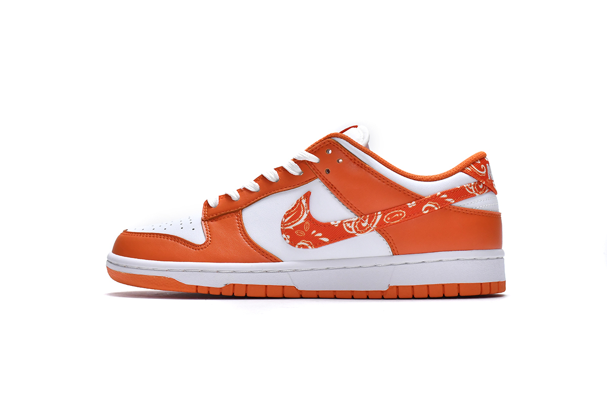 PK God Batch Nike Dunk Low Orange Paisley DH4401-103