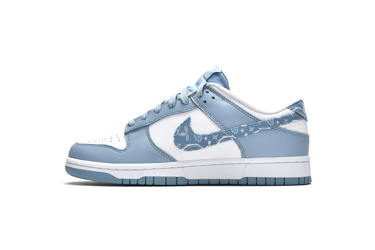 PK God Batch Nike Dunk Low Blue Paisley DH4401-101