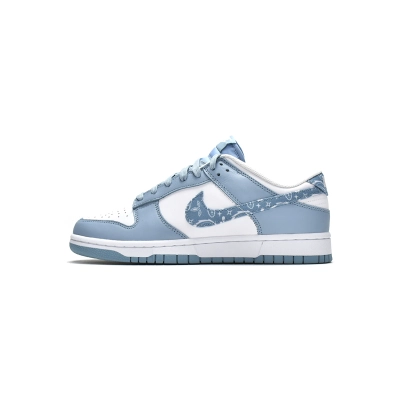 PK God Batch Nike Dunk Low Blue Paisley DH4401-101  01