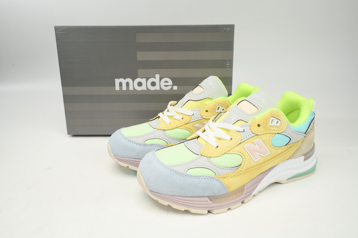 New Balance 992 Yellow Green Powder M992AB