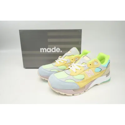 New Balance 992 Yellow Green Powder M992AB  01