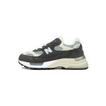New Balance 992 Black Gray Light Blue M992KT 