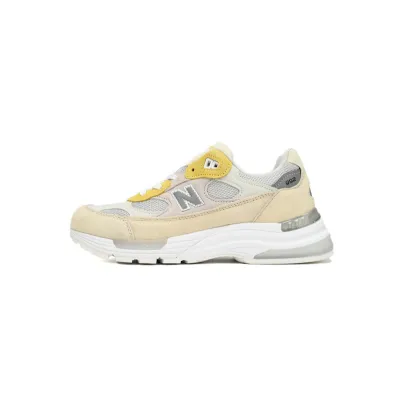 New Balance 992 Gray White Yellow M992PB1  01