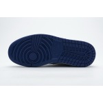PKstockx Air Jordan 1 Mid Royal Blue Laser Orange 554724-131