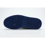 PKstockx Air Jordan 1 Mid Royal Blue Laser Orange 554724-131