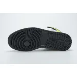 PK God Batch Air Jordan 1 Retro High White Black Volt University Gold 555088-118